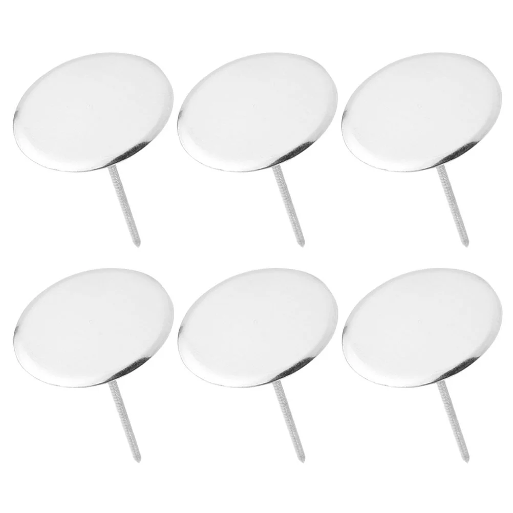 6pcs Stainless Steel Pastry Flower Nails Cake Decorations Tools