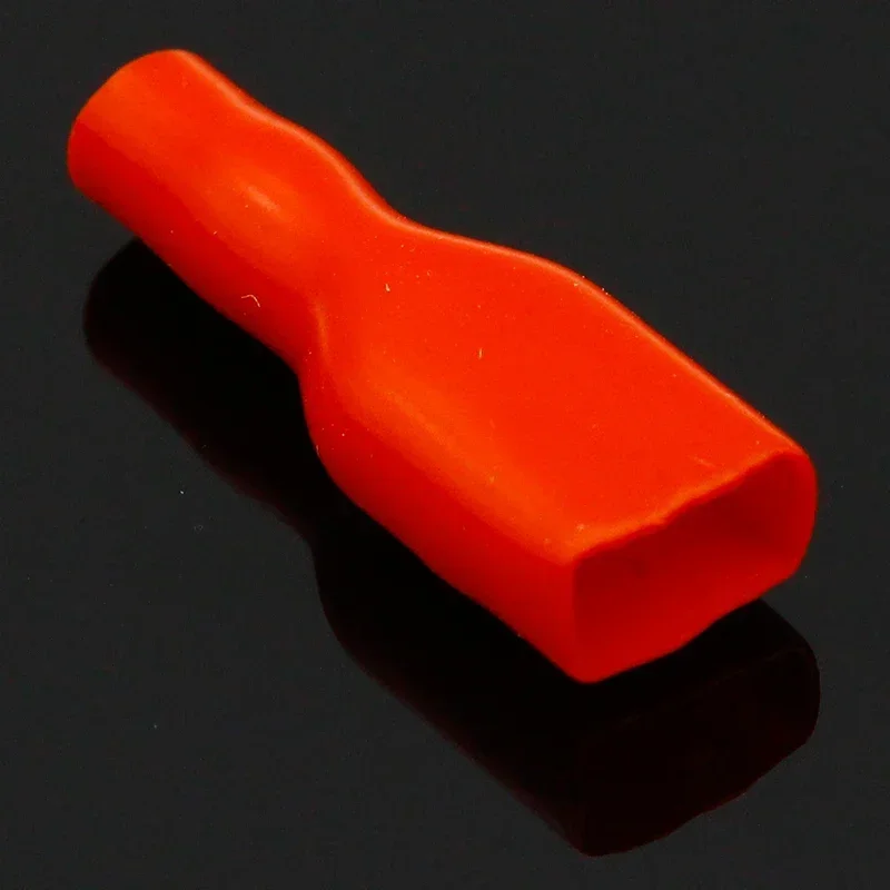 Cover Case For 6.3mm Crimp Terminal Spade Connector 50pcs 6.3 terminal cap