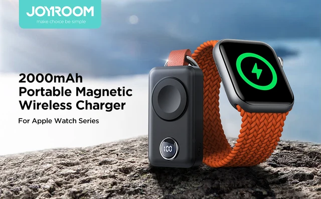 Joyroom Portable 2000mAh iWatch Charger Magnetic Power Bank for