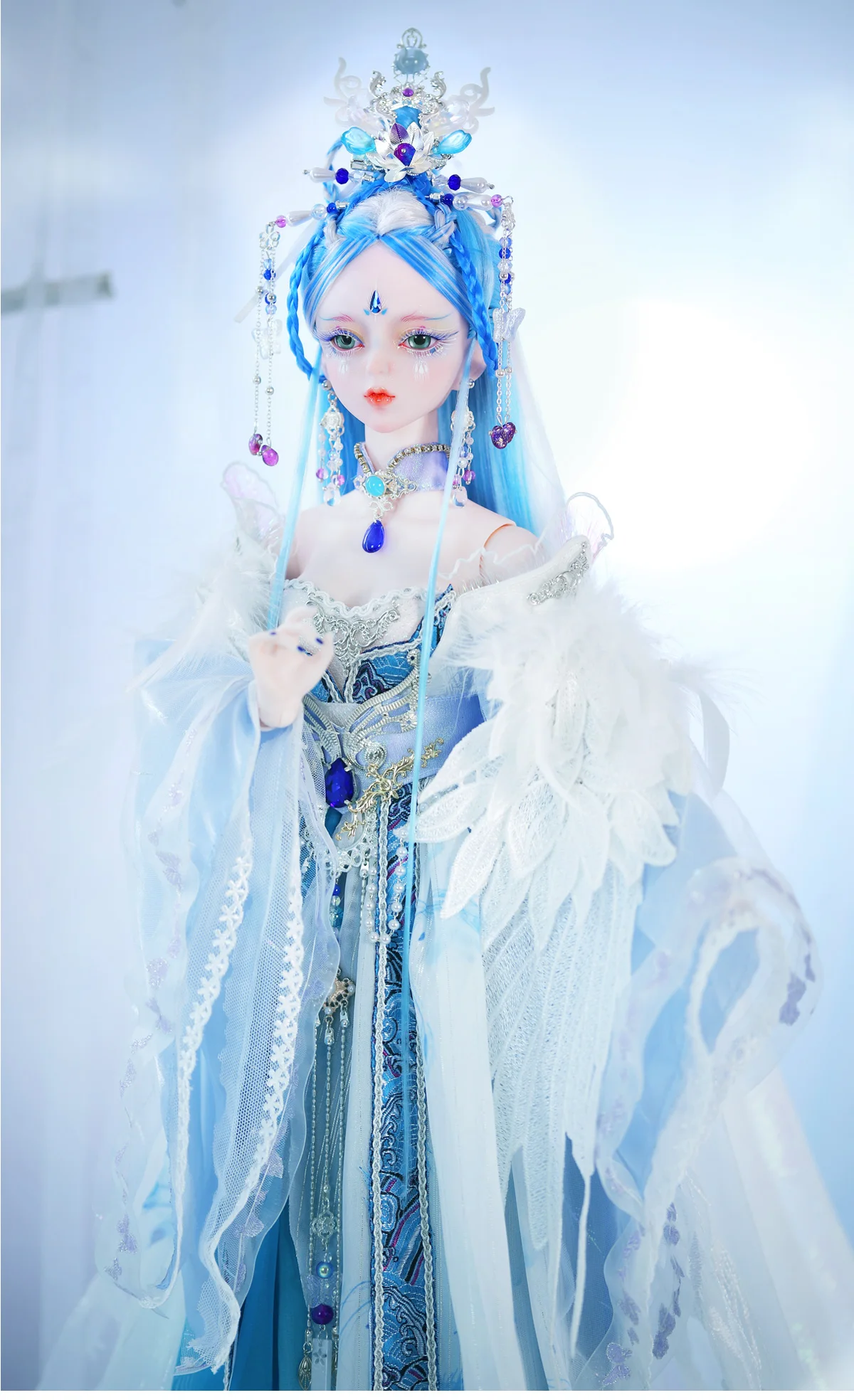 DBS Puppe Traum Fee 1/3 BJD Begrenzte Serie L & Q Mechanische Joint Körper Mit Make-Up Einschließlich Haar Augen Kleidung 62cm Höhe Mädchen – Detail 8