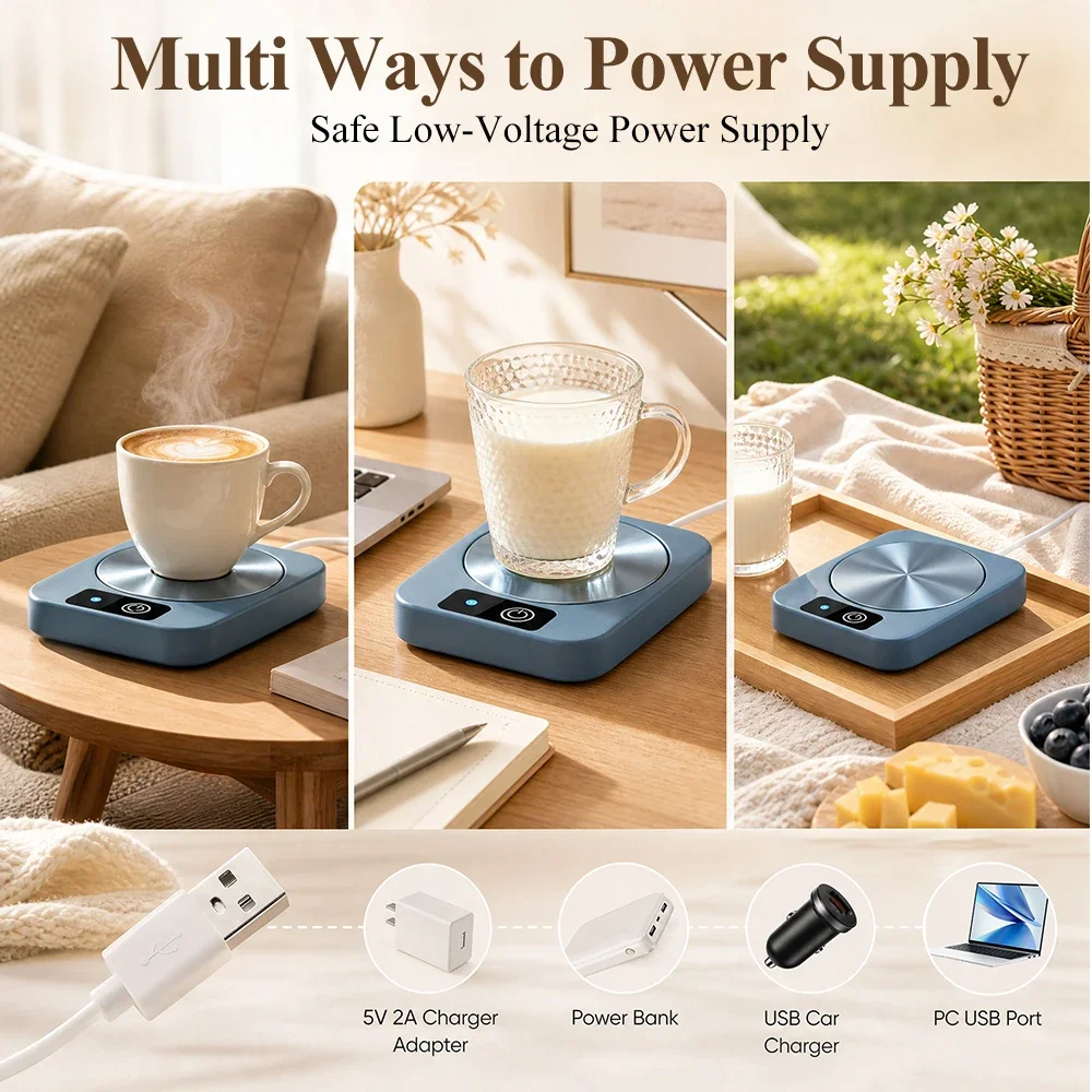 Thermostatic Electric Mug Warmer - Efficient Coaster