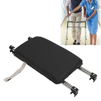 Folding Walker Attachable Seat Walker Rest Seat Extra Wide Strong Load Bearing Foldable Sturdy Easy To Use for Senior 2