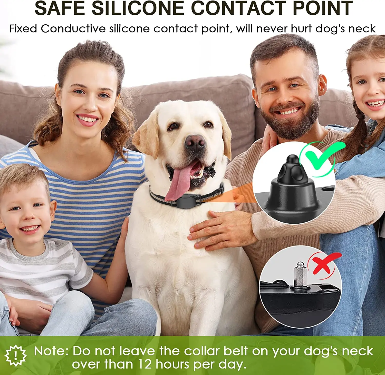 silicone prong design