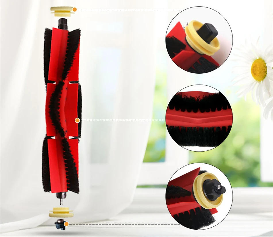 Main Side Brush Mop Cloth Spare Parts For Xiaomi Roborock S5 S6