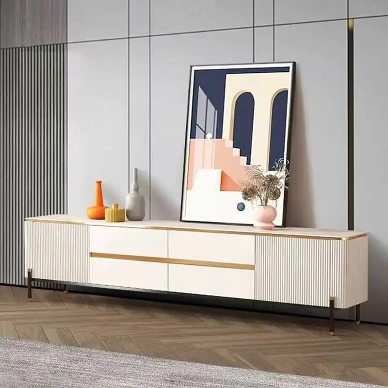 High Quality Wooden Living Room Luxury Tv Cabinet Home Furniture Storage Decoration Modern Design Wood Tv Stand