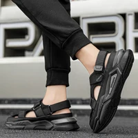 Fashion Designer Men's Sandals Breathable Casual Shoes for Men Outdoor Non Slip Beach Sandals 2024 New Male Platform Sandalias - Image 4