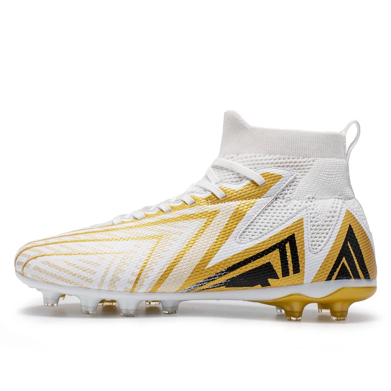 

Men's Footbal Shoes Soft TF/FG Soccer Boots Breathable Feature Non-Slip Grass Trainers For Men Sneaker Mercurial Boots Football