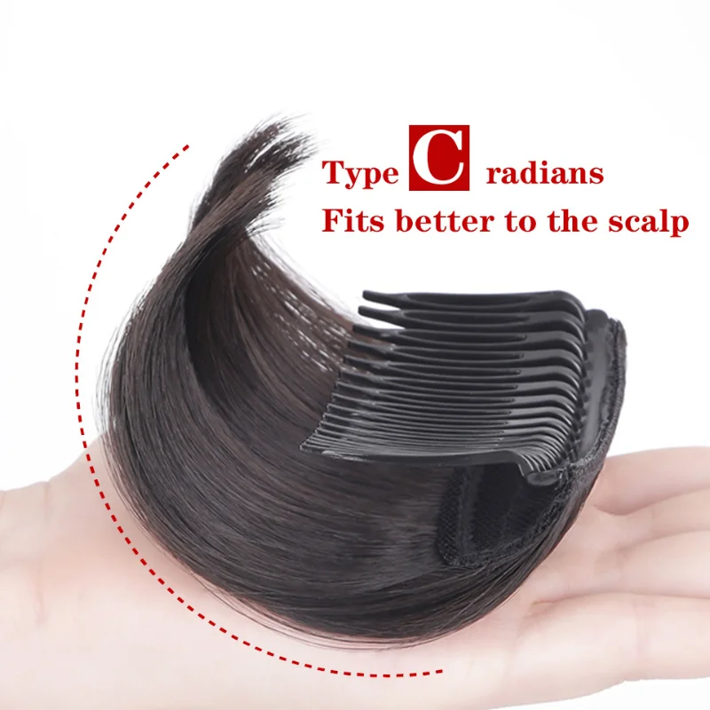 

Upgrade Fluffy Hair Cushion Clip Bump It Up Volume Hair Insert Comb Women Invisible Seamless Fluffy Hair Pad Hair Styling Tools