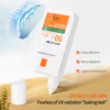 Face Sunscreen Ultra SPF50+ Body Sunscreen Anti-Imperfection Anti-Shine Invisible Fluid Waterproof Portable Sunscreen Cosmetics 3