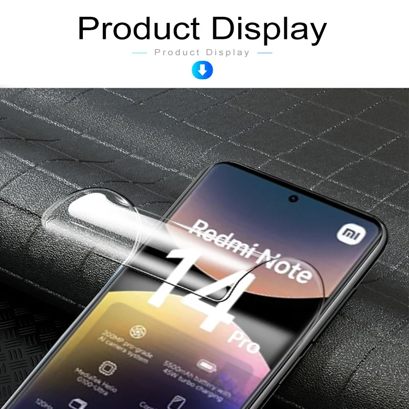 6-in-1 Hydrogel Screen and Camera Protector Film