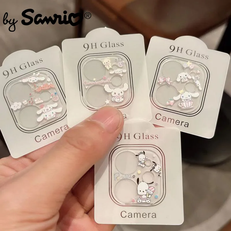 

Sanrio Hello Kitty My Melody Kuromi Phone Camera Protector Drop-proof Waterproof Lens Protective for IPhone 15 14 13 Promax