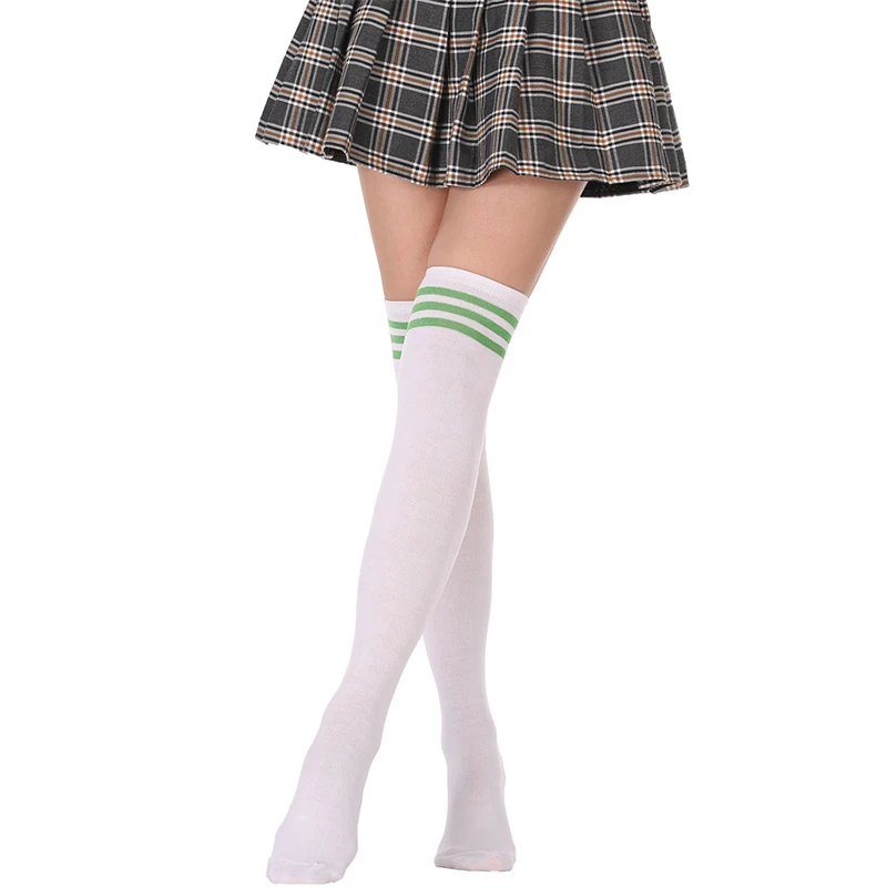 white-green strip