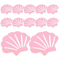 20pcs/1set Anti slip silicone bathtub sticker, shell bathroom sticker, shell shaped anti slip sticker  bath mat