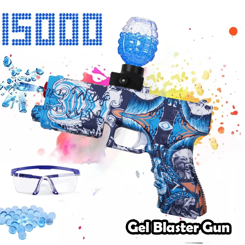 Pistolet de Paintball écologique pour enfant et adulte, pistolet  électrique, boule de Gel, jouet de combat, CS, cadeaux pour garçons -  AliExpress