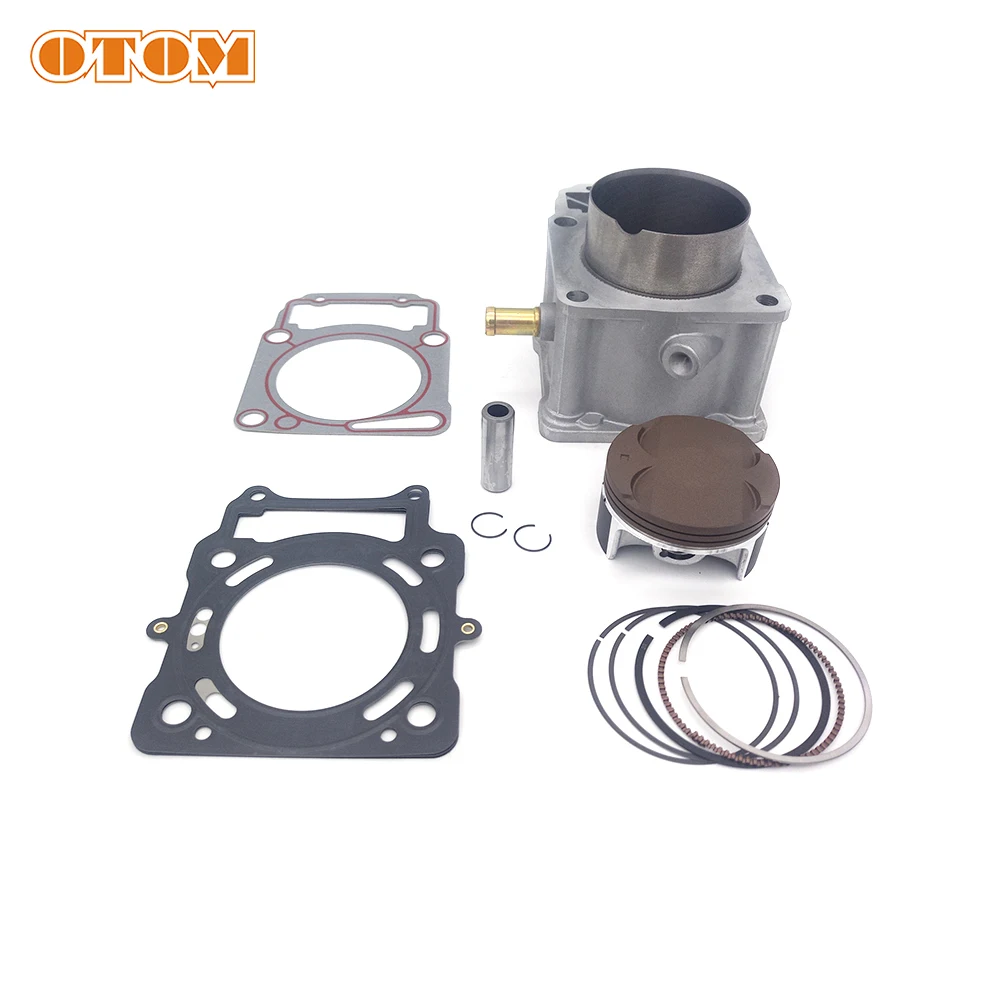 OTOM 오토바이 실린더 키트, ZONGSHEN ZS174MN-3 CBS300 CBS350 엔진 부품, 에어 실린더 블록 피스톤 링 가스켓 세트, 77mm