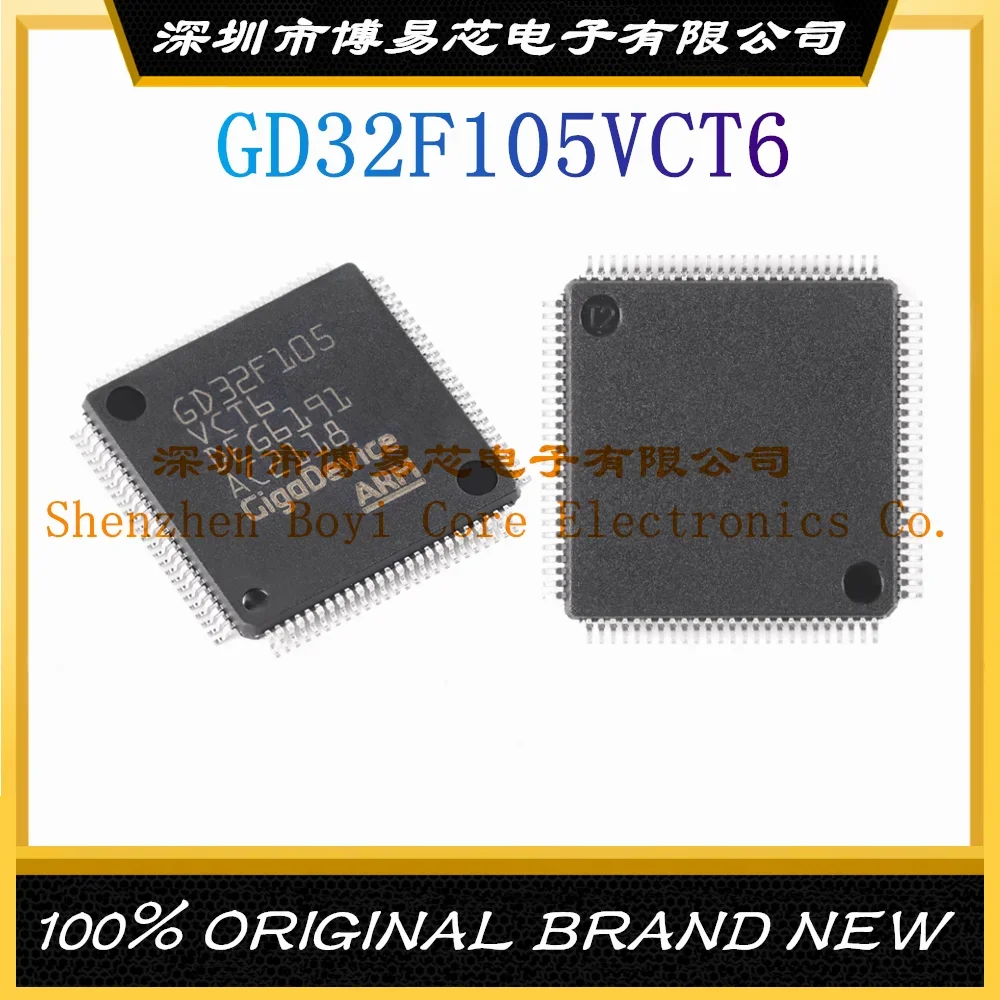 GD32F105VCT6 package LQFP-100 new original genuine microcontroller IC chip