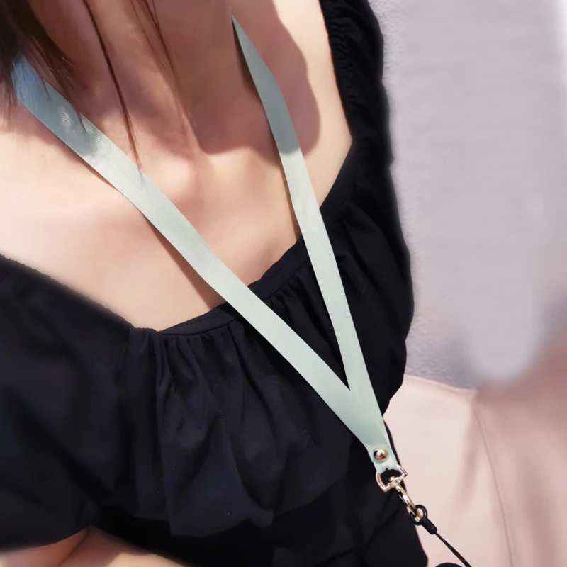 New Heart Universal Phone Lanyard Colorful Neck Cord Anti-lost Lanyard Strap Phone Safety Tether Keychain Chain Rope