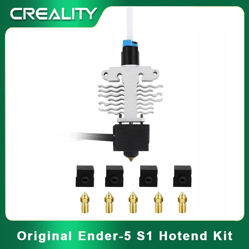 thumbnail image 2 of Creality Ender 5 S1 Hotend Kit - Titanium Alloy Heatbreak With Corrugated Heatsink 2 of 9