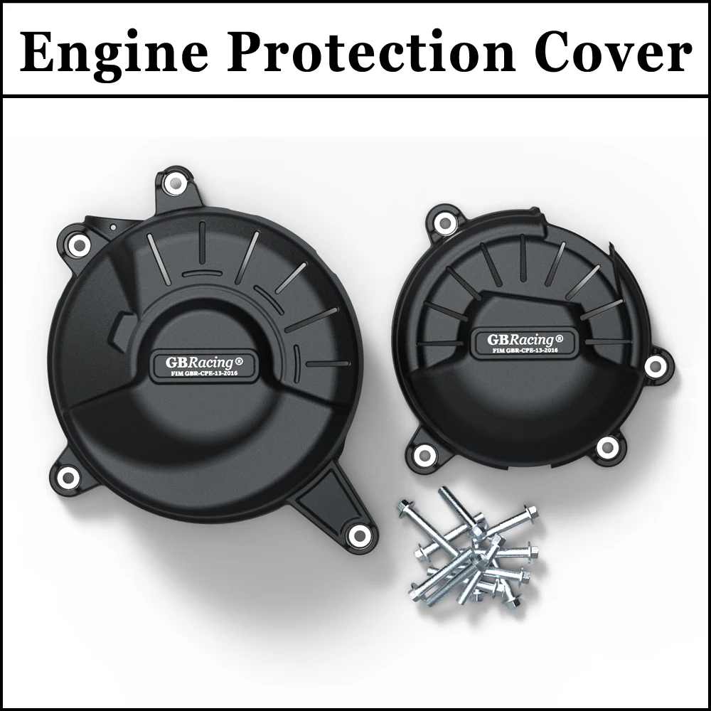 Motorcycle Engine Cover Engine Cover Protector Engine Guard Engine Protective Cover for Ducati Streetfighter V4 & V4 S -