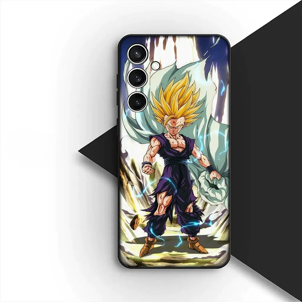Dragon Warrior Soft Phone Case - Son Gohan Anime Design