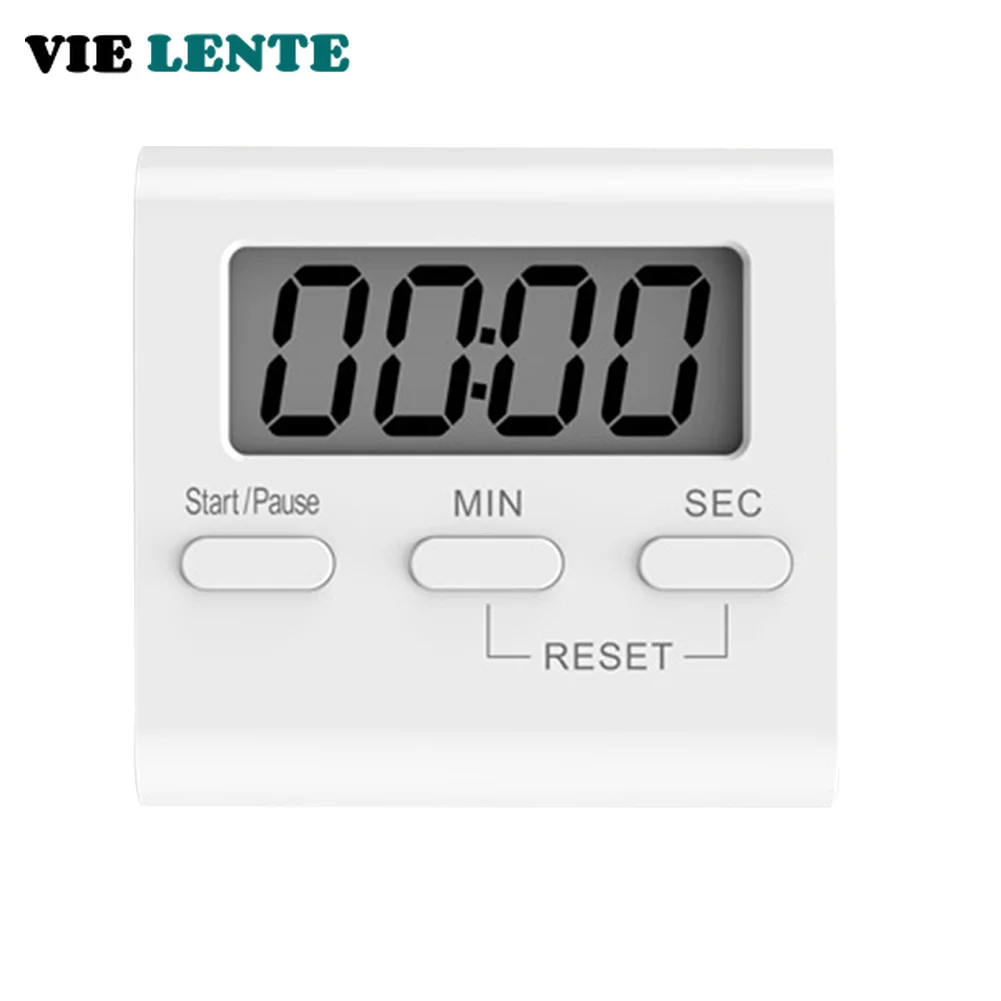 Deluxe Magnetic LCD Kitchen Countdown Timer