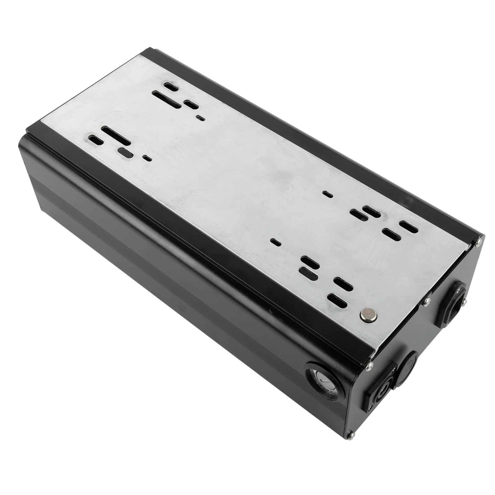 

Ebike Shelf Battery Box Large Capacity With 2 XKey 1865/21700 Aluminum Alloy Holder Case EBike Replacement Parts