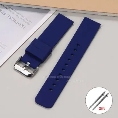 Sleek Silicone Quick Release Sport Wristband - Variety of Sizes