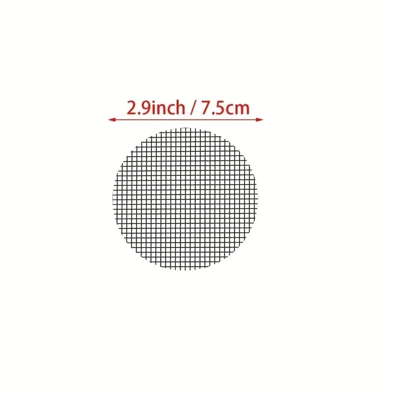 50 Piece Pot Hole Screen Mat Round Drainage Hole Screen to prevent soil loss Plant Drainage Gasket Gardening Supplies