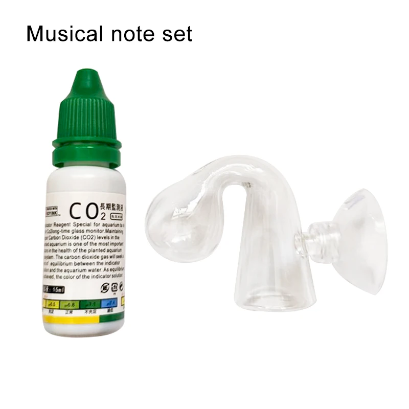 Enhanced Aquarium CO2 Drop Checker Liquid Tester Kit, 15ml