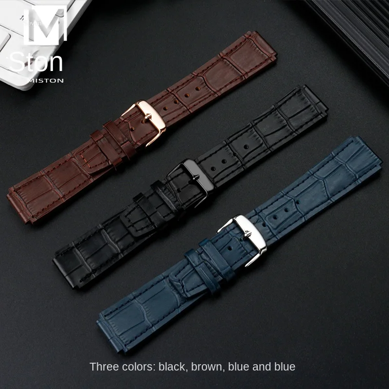 

Suitable for Fiyta Starwatch DGA35001 DGA35005350063500 Special raised cowhide watch accessories Wristband strap