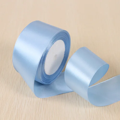 Elegant Satin Ribbons in Variety of Colors for Wedding and Party Decorations