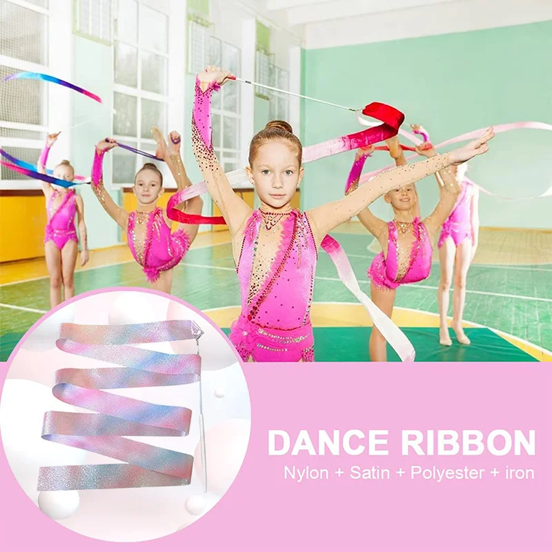 Rhythmic Gymnastics Ribbon. RG Ribbon Design, Decorating, Painting