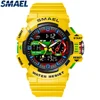 SMAEL 8043 Waterproof Multi functional Electronic Watch Dual Display Alarm Leisure Outdoor Men's Watch Outdoor 6