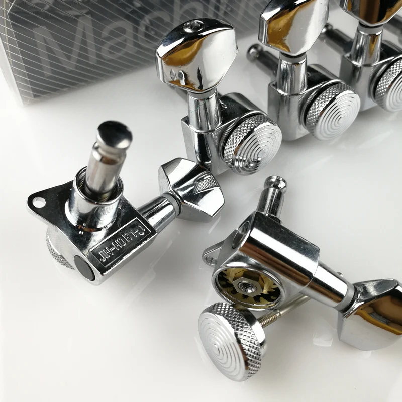 Guitar　Guitar　Locking　AliExpress　Tuners　Silver　Tuners　Pegs　Heads　Electric　Machine　packaging　JN-07SP　With　Lock　Tuning　New　Chrome