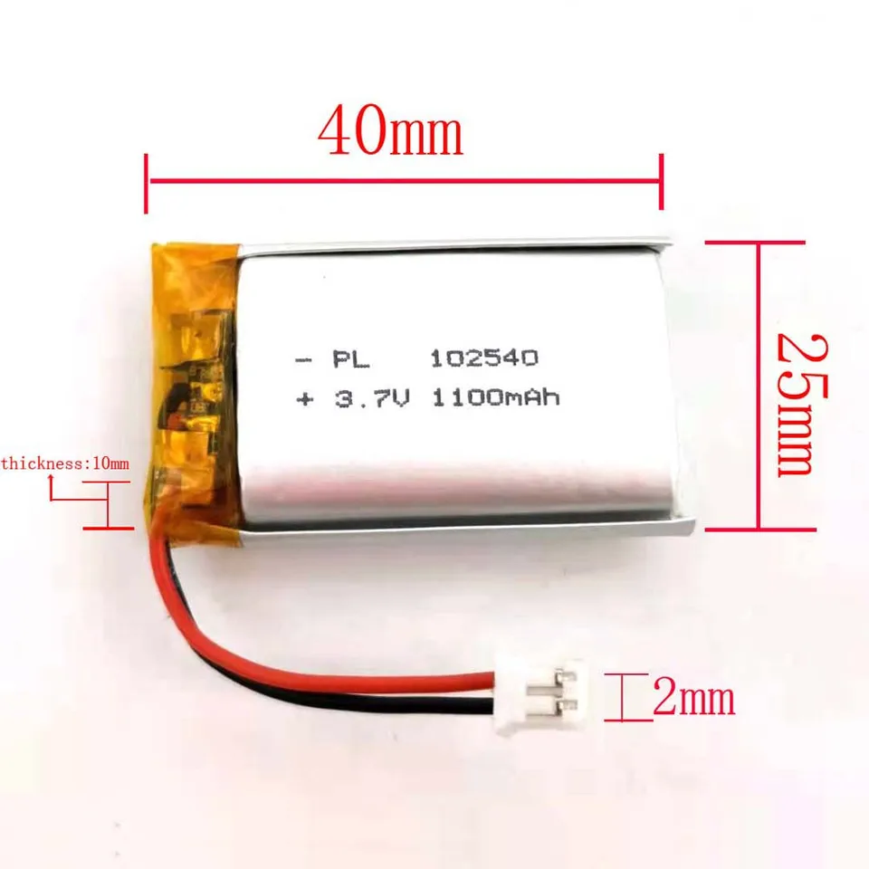 Vegena Lot De 6 Batteries Lithium 3,7V 1200mAh SM-2P + Chargeur USB – Pour Voiture RC