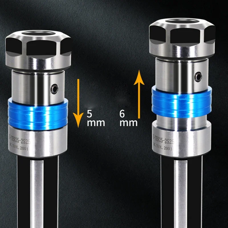 220V New NC Lathe Tapping Tool Handle Telescopic Floating Chuck Tap Clamp Torque