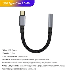 Dual - Function USB - C to 3.5mm Audio Adapter (Type - c to 3.5mm)
