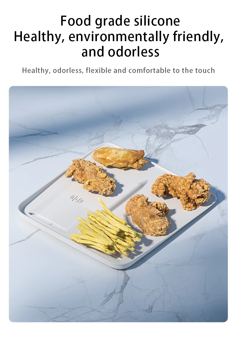 FOR ZEEKR 7X Wireless charging silicone pad Anti-slip and scratch-resistant prot