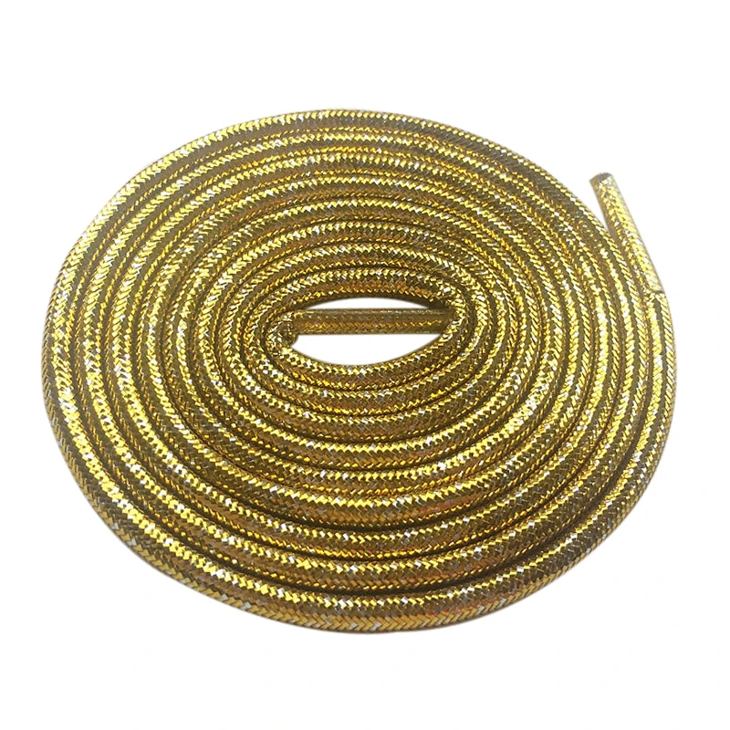 (30 Pairs/Lot) Weiou Gold/Silver Flashing Shiny Shoelaces Metallic Gold Glitter Shoelaces Cool Sneaker Laces For Woman Boots