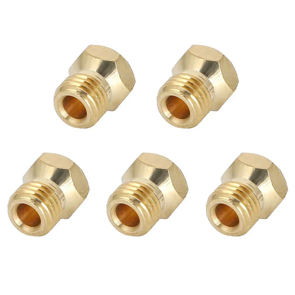 Gas Stove Nozzle 0.5/0.7/0.7/0.87/1.02 5 Pcs Commercial Gas Stoves LPG Jet Set