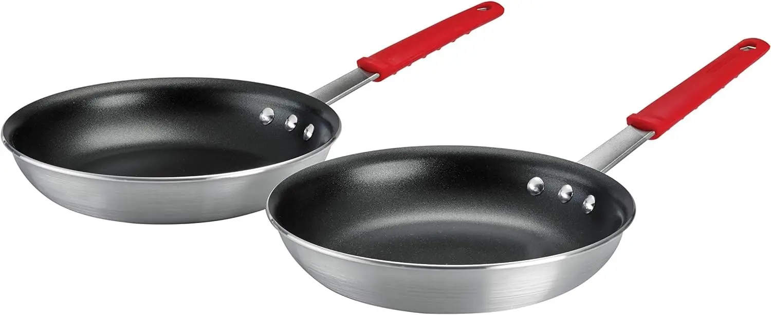 

Nonstick Restaurant Professional 2-Piece 10" Fry Pan Set, Satin Plate for cooking Accesorios freidora Molde para hornear Silicon