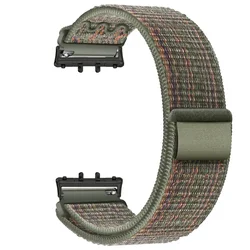 Breathable Nylon Loop Sport Wristband Replacement Strap - Galaxy Watch Fit 3 (BGrO)