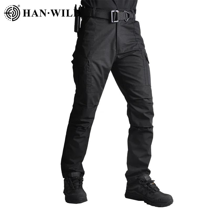 Tactical Pants US Camo Joggers Outdoor Ripstop Cargo Pants Working Clothing Hiking Combat Trousers Men's Streetwear