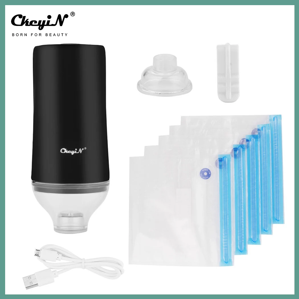 Mini Electric Automatic Vacuum Sealer Pump Kitchen Food Saver USB