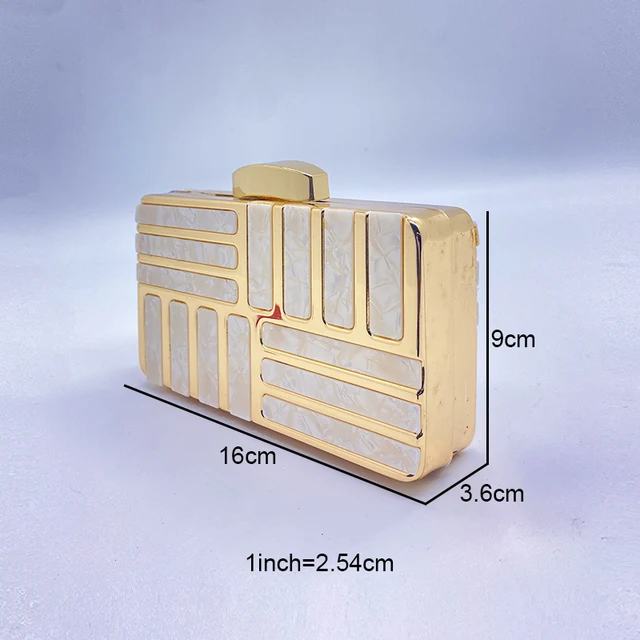 Borse per le donne abiti da sera borse pochette d'oro borsa da