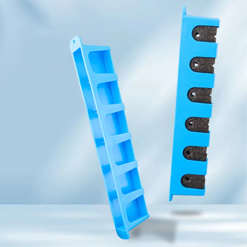 Fishing Rod Holder Horizontal 6-Rod Rack Pole Storage Tool Wall Mount Vertical Display Stand Fishing Accessories
