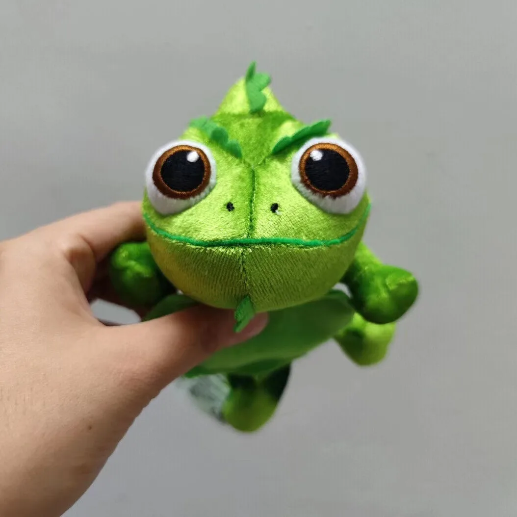 15cm Pascal Rapunzel Chameleon Plush Doll Toy Pascal Stuffed Animals Plushier Doll Shoulder Plush Toy Boys Girls Xmas Gift