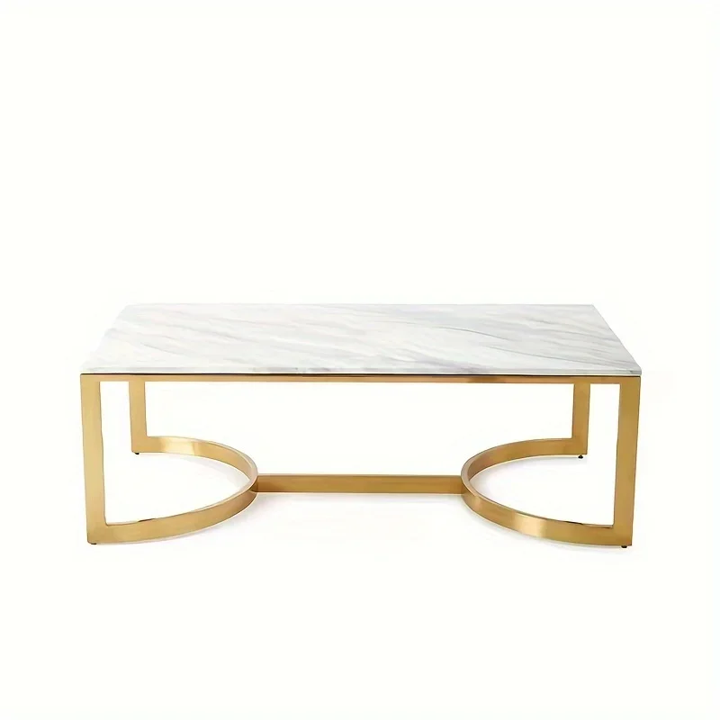 Modern Coffee Table-Simple, Compact, Space-Saving Design-Perfect For Small Living Rooms, Apartments, And Homes