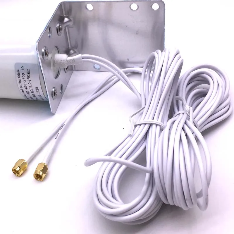 Outdoor Antenna Hi-Gain Dual 10 meters cable 3G 4G LTE