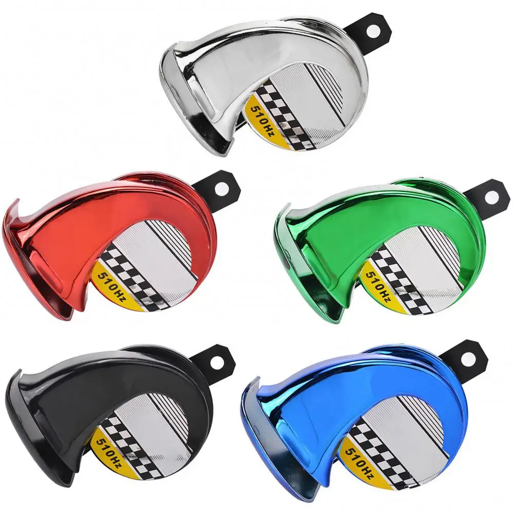 Corno Universale Per Auto Moto 12V Dc Altoparlante Klaxon Ad Alta Pressione Impermeabile 130Db Snail Cry Air Horn Per Auto Moto Clarion
